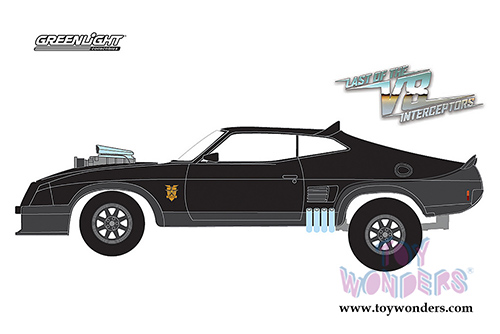 Greenlight - Hollywood Ford Falcon XB Last of the V8 Interceptors Hardtop (1973, 1/24 scale diecast model car, Black) 84051
