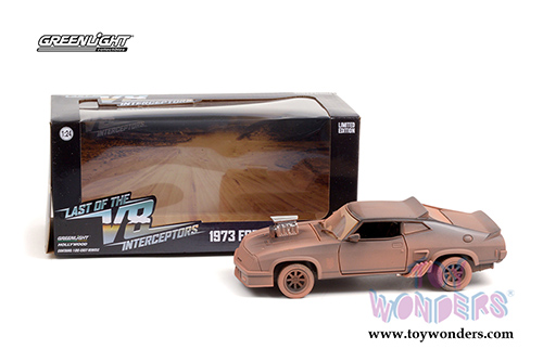 Greenlight - Hollywood Ford Falcon XB Last of the V8 Interceptors (Weathered Version) Hardtop (1973, 1/24 scale diecast model car, Weathered) 84052