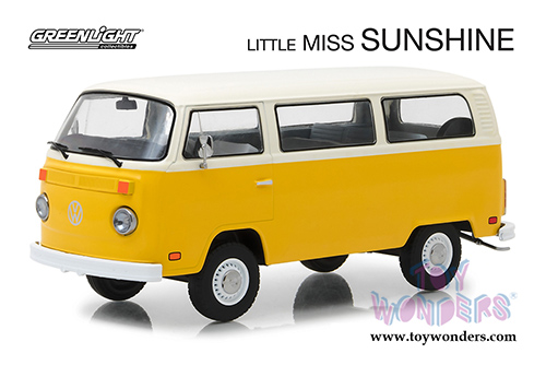 Greenlight Hollywood - Little Miss Sunshine Volkswagen Type 2 (T2) Bus (1978, 1/24 scale diecast model car, Yellow/White) 84081