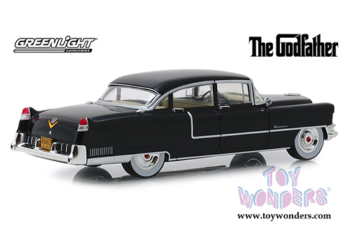 Greenlight Hollywood - The Godfather Cadillac Fleetwood Series 60 Hard Top (1955, 1/24 scale diecast model car, Black) 84091