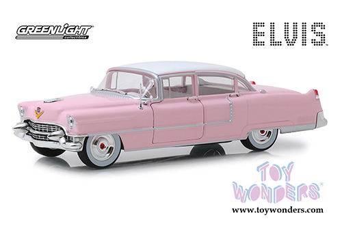 Greenlight Hollywood - Elvis Presley's Cadillac Fleetwood&trade; Series 60 Hardtop (1955, 1/24 scale diecast model car, Pink) 84092