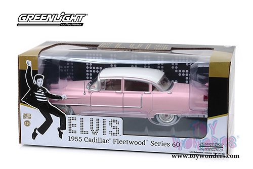 Greenlight Hollywood - Elvis Presley's Cadillac Fleetwood&trade; Series 60 Hardtop (1955, 1/24 scale diecast model car, Pink) 84092