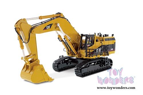 Diecast Masters - Caterpillar 5110B Hydraulic Excavator with Operator - Core Classics Series (1/50 scale diecast model car, Yellow) 85098C