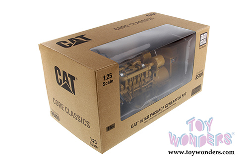 Diecast Masters - Caterpillar 3516B Package Generator Set - Core Classics Series (1/25 scale diecast model car, Yellow) 85100C