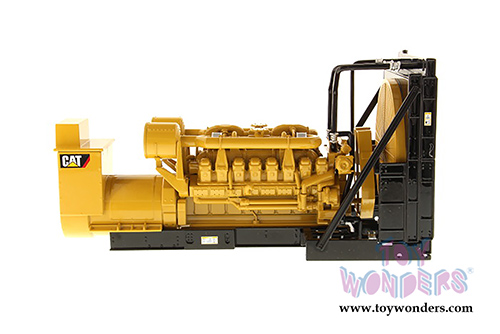 Diecast Masters - Caterpillar 3516B Package Generator Set - Core Classics Series (1/25 scale diecast model car, Yellow) 85100C