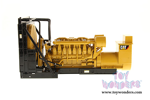 Diecast Masters - Caterpillar 3516B Package Generator Set - Core Classics Series (1/25 scale diecast model car, Yellow) 85100C