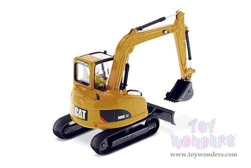 Diecast Masters - Caterpillar® 308C CR Mini Hydraulic Excavator with Operator - Core Classics Series (1/50 scale diecast model car, Yellow) 85129C MAP: $54.99