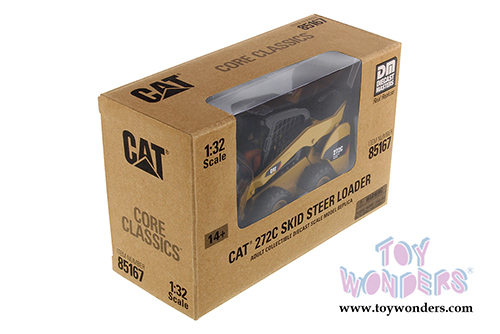 Diecast Masters - Caterpillar 272C Skid Steer Loader - Core Classics Series (1/32 scale diecast model car, Yellow) 85167C