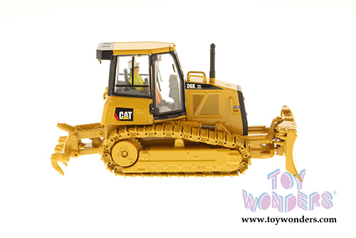 Diecast Masters - Caterpillar D6K XL Track-Type Tractor with Operator - High Line Series (1/50 scale diecast model car, Yellow) 85192C