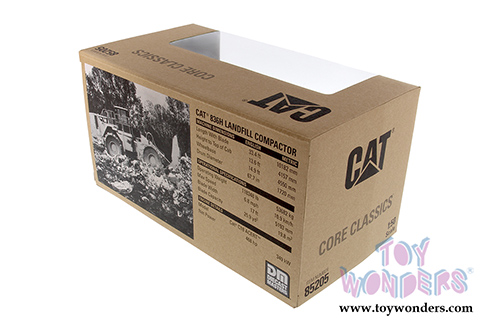 Diecast Masters - Caterpillar 836H Landfill Compactor - Core Classics Series (1/50 scale diecast model car, Yellow) 85205