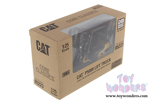 Diecast Masters - Caterpillar P5000 Lift Truck - Core Classics Series (1/25 scale diecast model car, Yellow) 85223