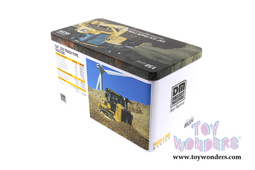 Diecast Masters - Caterpillar D7E Track-Type Tractor with Operator - High Line Series (1/50 scale diecast model car, Yellow) 85224C