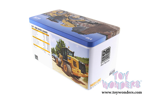 Diecast Masters - Caterpillar 938K Wheel Loader Tractor with Operator - High Line Series (1/50 scale diecast model car, Yellow) 85228