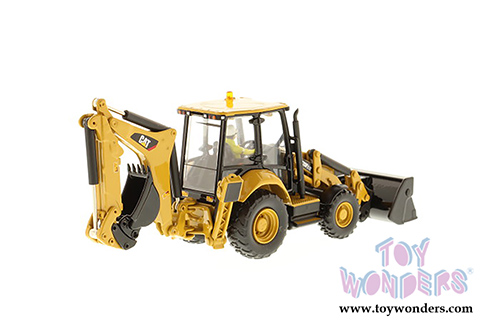Diecast Masters - Caterpillar 420F2 IT Backhoe Loader with Operator - High Line Series (1/50 scale diecast model car, Yellow) 85233 MAP: $92.99