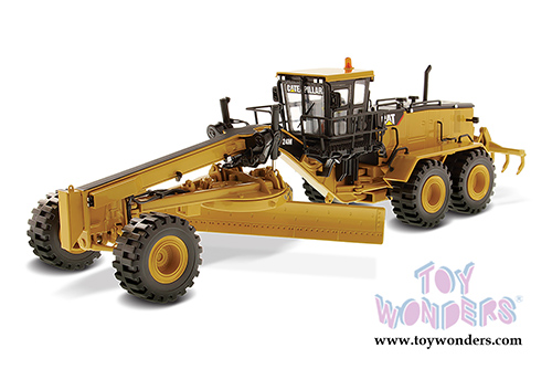 Diecast Masters - Caterpillar 24M Motor Grader - High Line Series (1/50 scale diecast model car, Yellow) 85264