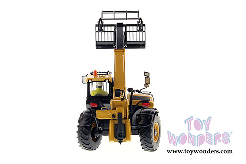 Diecast Masters - Caterpillar TH407C Telehandler with Attachments - High Line Series (1/32 scale diecast model car, Yellow/black) 85278