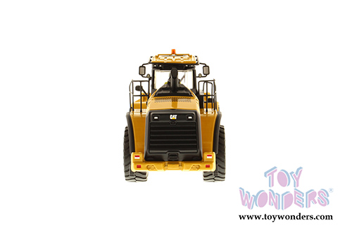 Diecast Masters - Caterpillar 980K Wheel Loader Rock Configuration Tractor with Operator - High Line Series (1/50 scale diecast model car, Yellow) 85296