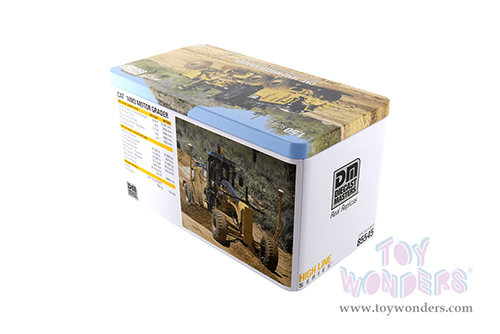 Diecast Masters - Caterpillar&reg; 14M3 Motor Grader with Operator - High Line Series (1/50 scale diecast model car, Yellow) 85545