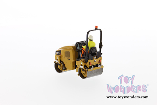 Diecast Masters - Caterpillar CB-2.7 Utility Compactor with Operator - High Line Series (1/50 scale diecast model car, Yellow) 85593
