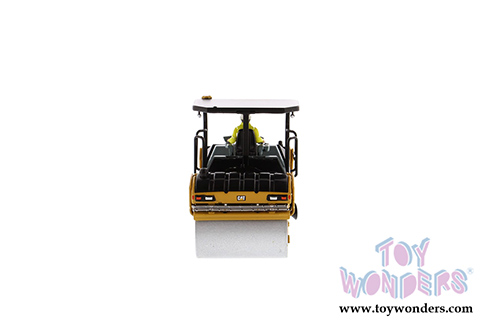 Diecast Masters - Caterpillar CB-13 Tandem Vibratory Roller ROPS with Operator - High Line Series (1/50 scale diecast model car, Yellow) 85594