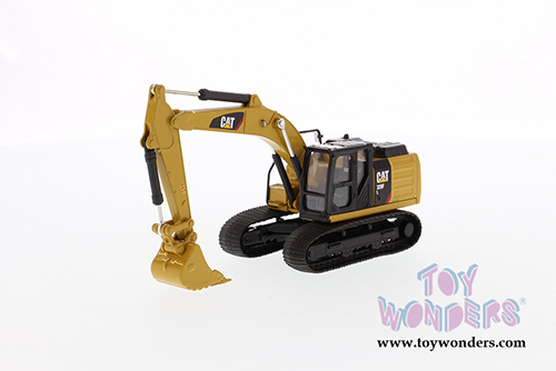 Diecast Masters - Caterpillar 320F L Hydraulic Excavator (1/64 scale diecast model car, Yellow/Black) 85606