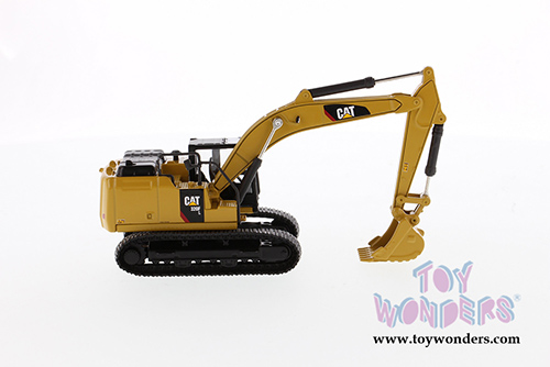 Diecast Masters - Caterpillar 320F L Hydraulic Excavator (1/64 scale diecast model car, Yellow/Black) 85606