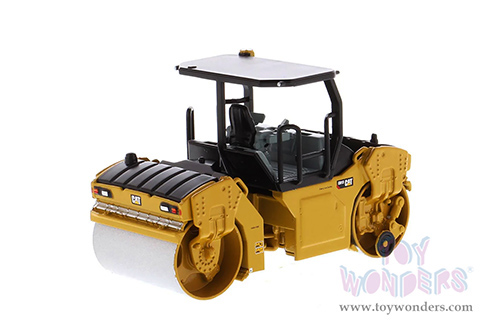 Diecast Masters - Caterpillar® CB-13 Tandem Vibratory Roller with ROPS - Play & Collect! Series (1/64 scale diecast model car, Yellow) 85630 MAP: $19.99