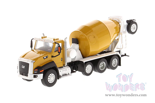 Diecast Masters - Caterpillar® CT660 McNeilus Bridgemaster Concrete-Mixer - Play & Collect! Series (1/64 scale diecast model car, Yellow) 85632 MAP: $24.99