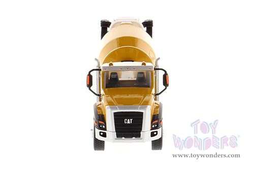 Diecast Masters - Caterpillar® CT660 McNeilus Bridgemaster Concrete-Mixer - Play & Collect! Series (1/64 scale diecast model car, Yellow) 85632 MAP: $24.99