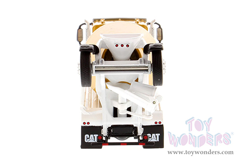 Diecast Masters - Caterpillar® CT660 McNeilus Bridgemaster Concrete-Mixer - Play & Collect! Series (1/64 scale diecast model car, Yellow) 85632 MAP: $24.99