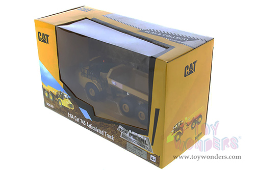 Diecast Masters - Caterpillar® 745 Articulated Truck (1/64 scale diecast model car, Yellow) 85639 MAP: $34.99
