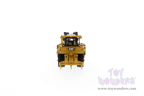 Diecast Masters - Caterpillar® D6R Track-Type Tractor - Play & Collect! Series (1/64 scale diecast model car, Yellow) 85691