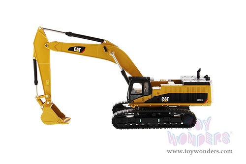 Diecast Masters - Caterpillar® 385C L Hydraulic Excavator - Play & Collect! Series (1/64 scale diecast model car, Yellow/Black) 85694 MAP: $29.99