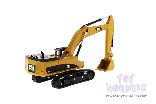 Diecast Masters - Caterpillar® 385C L Hydraulic Excavator - Play & Collect! Series (1/64 scale diecast model car, Yellow/Black) 85694 MAP: $29.99