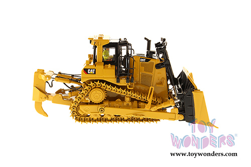 Diecast Masters - Caterpillar D9T Track-Type Tractor with Operator - High Line Series (1/50 scale diecast model car, Yellow) 85944
