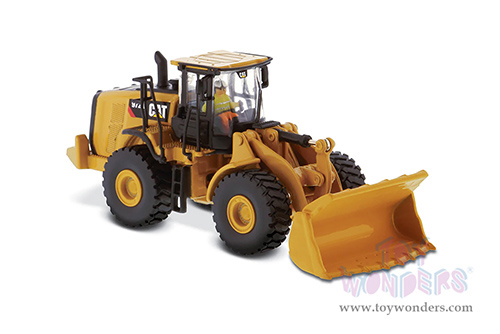 Diecast Masters - Caterpillar® 972M Wheel Loader with Operator - High Line Series (HO 1/87 scale diecast model car, Yellow) 85949 MAP: $39.99