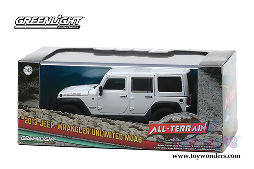 Greenlight - All Terrain Jeep&reg; Wrangler Assortment (1/43 scale diecast model car, Asstd.) 86000Q