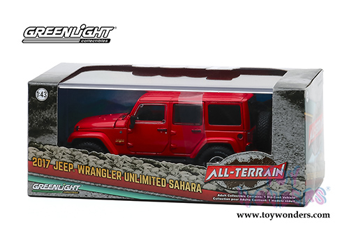 Greenlight - All Terrain Jeep&reg; Wrangler Assortment (1/43 scale diecast model car, Asstd.) 86000Q