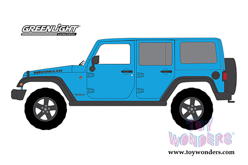 Greenlight - All Terrain Jeep&reg; Wrangler Assortment (1/43 scale diecast model car, Asstd.) 86000R