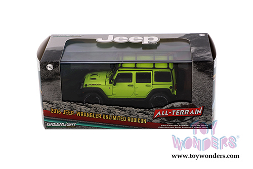 Greenlight - All Terrain Jeep&reg; Wrangler Assortment (1/43 scale diecast model car, Asstd.) 86000R
