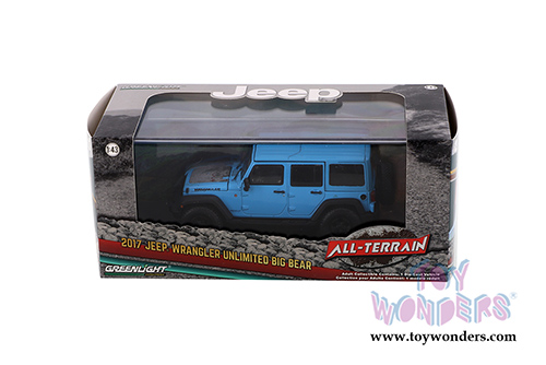 Greenlight - All Terrain Jeep&reg; Wrangler Assortment (1/43 scale diecast model car, Asstd.) 86000R