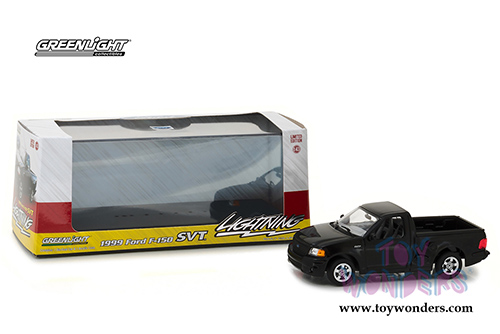 Greenlight - Ford F-150 SVT&trade; Lightning Pickup Truck (1999, 1/43 scale diecast model car, Black) 86085