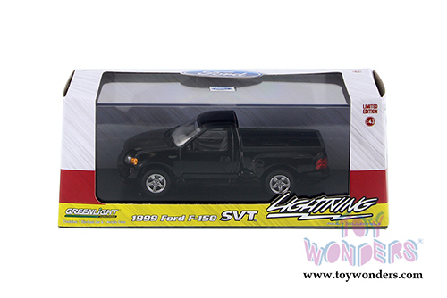 Greenlight - Ford F-150 SVT&trade; Lightning Pickup Truck (1999, 1/43 scale diecast model car, Black) 86085
