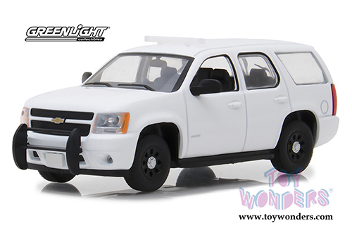 Greenlight - Chevrolet&reg; Tahoe&trade; Special Service Vehicle (1/43 scale diecast model car, White) 86096