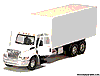 Show product details for Superior - International 4400 Container (2001, 1:48, White) 8610DW