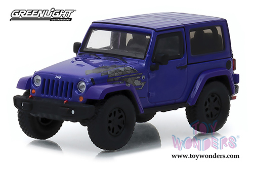Greenlight - All Terrain Jeep&reg; Wrangler Winter Edition (2017, 1/43 scale diecast model car, Xtreme Purple) 86151