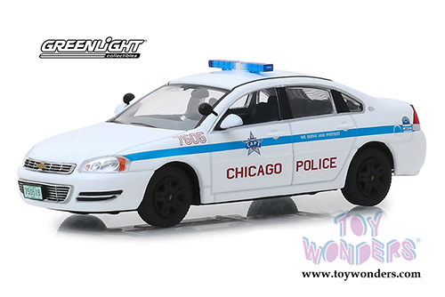 Greenlight - Chevrolet&reg; Impala&trade; Chicago Police (2010, 1/43 scale diecast model car, White) 86166