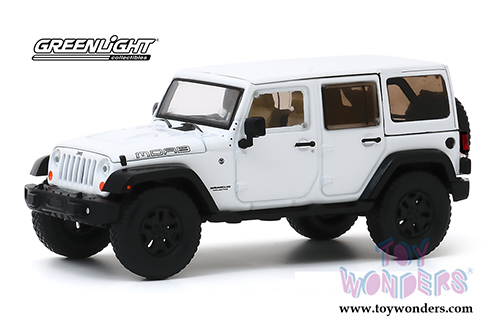 Greenlight - All Terrain Jeep&reg; Wrangler Unlimited Moab (2013, 1/43 scale diecast model car, Bright White) 86176