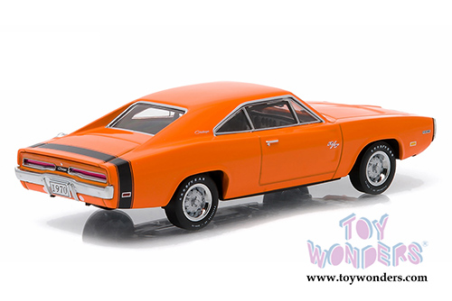 Greenlight - Dodge Charger R/T HEMI Hard Top (1970, 1/43 scale diecast model car, Orange) 86302