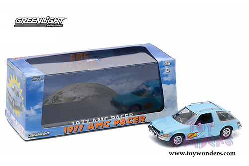 Greenlight - AMC Pacer Hard Top (1977, 1/43 scale diecast model car, Blue) 86306